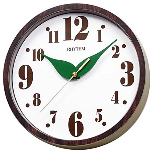 Rhythm(Japan) Silent Silent Silky Move Wall Clock